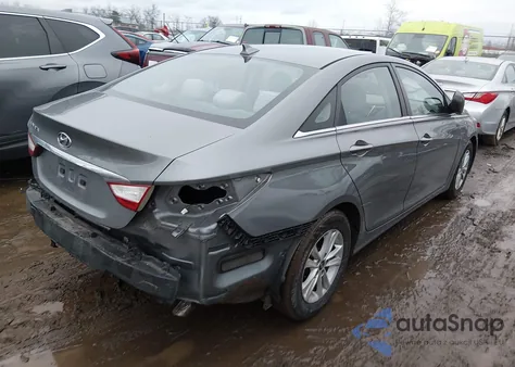 2013 Hyundai Sonata Gls z USA, uszkodzony, nr VIN 5NPEB4AC4DH756584